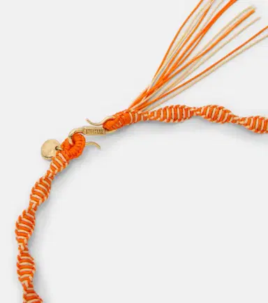 ALÉMAIS Alémais Calypso macramé charm necklace | Thumbnail 2