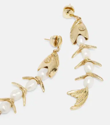ALÉMAIS Alémais Calypso embellished drop earrings | Thumbnail 2
