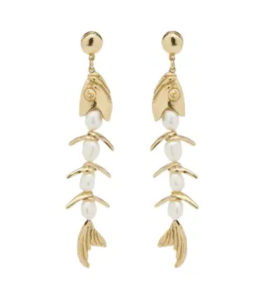 ALÉMAIS Alémais Calypso embellished drop earrings | Thumbnail 1