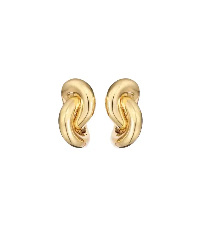 Engelbert Legacy Knot Small 18kt gold earrings