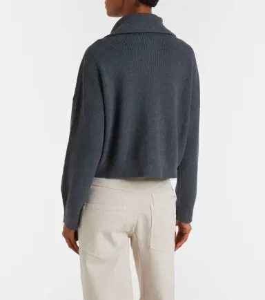 Brunello Cucinelli Cotton zip-up cardigan | Thumbnail 5 Brunello Cucinelli Cotton zip-up cardigan | Thumbnail 5