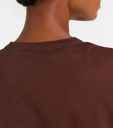 Brunello Cucinelli Monili cotton jersey T-shirt | Thumbnail 2