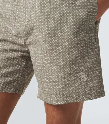 Brunello Cucinelli Logo swim trunks | Thumbnail 3 Brunello Cucinelli Logo swim trunks | Thumbnail 3