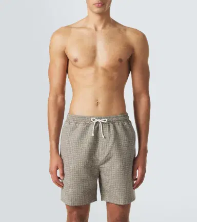 Brunello Cucinelli Logo swim trunks | Thumbnail 4 Brunello Cucinelli Logo swim trunks | Thumbnail 4