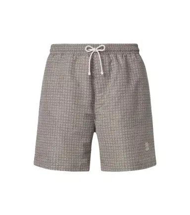 Brunello Cucinelli Logo swim trunks | Thumbnail 1 Brunello Cucinelli Logo swim trunks | Thumbnail 1