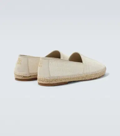 Brunello Cucinelli Suede-trimmed woven espadrilles | Thumbnail 2