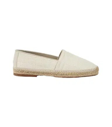 Brunello Cucinelli Suede-trimmed woven espadrilles | Thumbnail 1