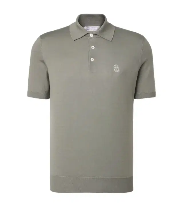 Brunello Cucinelli Logo cotton piqué polo shirt