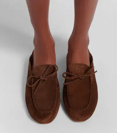 Miu Miu Suede mules | Thumbnail 5