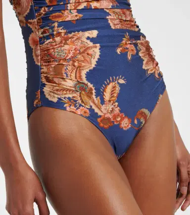 Zimmermann Aster printed halterneck swimsuit | Thumbnail 3 Zimmermann Aster printed halterneck swimsuit | Thumbnail 3