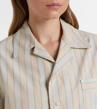 Maison Margiela Striped cotton shirt | Thumbnail 2