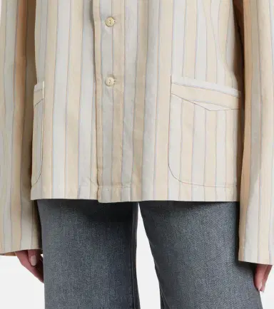 Maison Margiela Striped cotton shirt | Thumbnail 4