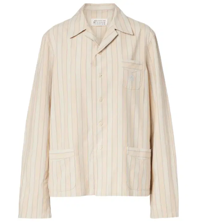 Maison Margiela Striped cotton shirt