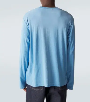 Acne Studios Distressed cotton-blend jersey T-shirt | Thumbnail 4