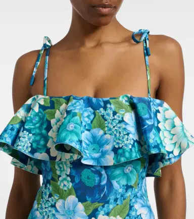 ALÉMAIS Alémais Margo floral ruffled swimsuit | Thumbnail 4 ALÉMAIS Alémais Margo floral ruffled swimsuit | Thumbnail 4