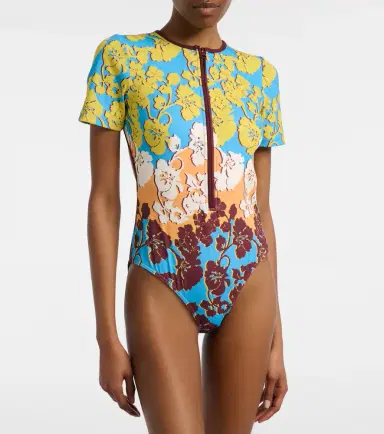 ALÉMAIS Alémais Splice floral swimsuit | Thumbnail 4 ALÉMAIS Alémais Splice floral swimsuit | Thumbnail 4