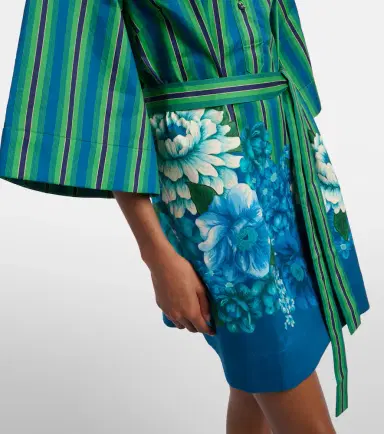 ALÉMAIS Alémais Margo belted printed cotton shirt dress | Thumbnail 3