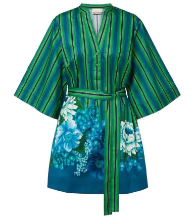 ALÉMAIS Alémais Margo belted printed cotton shirt dress | Thumbnail 1