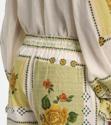 ALÉMAIS Alémais Dixie printed linen wide-leg pants | Thumbnail 3 ALÉMAIS Alémais Dixie printed linen wide-leg pants | Thumbnail 3