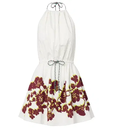 ALÉMAIS Alémais Haze floral cotton minidress | Thumbnail 1