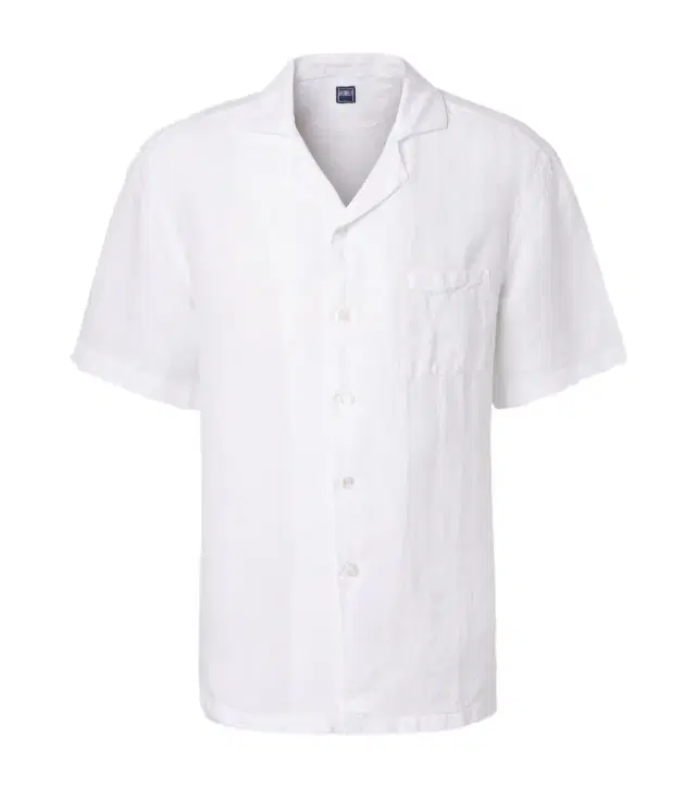 Fedeli Linen bowling shirt