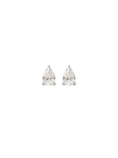 Wish Fine Jewelry 2.09ct Diamond 18K Gold Pear Stud Earrings | Thumbnail 1 Wish Fine Jewelry 2.09ct Diamond 18K Gold Pear Stud Earrings | Thumbnail 1