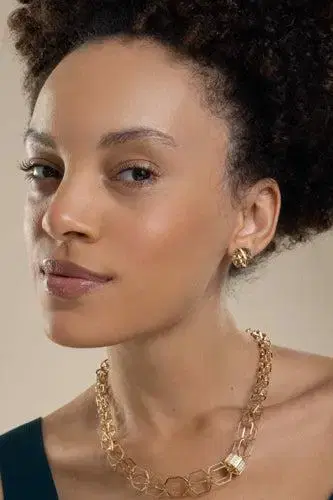 CADAR B Home Large Stud Earrings | Thumbnail 2