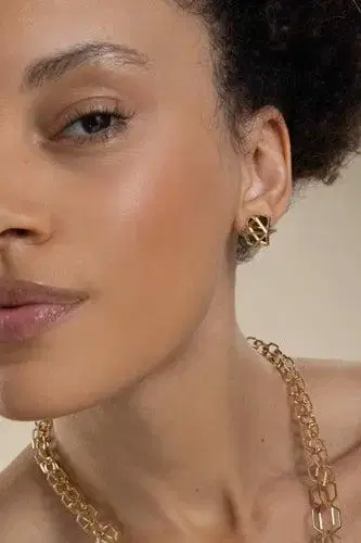 CADAR B Home Large Stud Earrings | Thumbnail 3