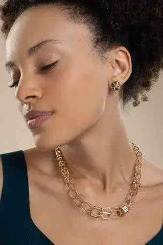 CADAR B Home Large Stud Earrings | Thumbnail 4