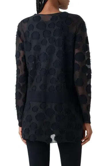 Akris punto Button Front Long Cardigan | Thumbnail 6 Akris punto Button Front Long Cardigan | Thumbnail 6