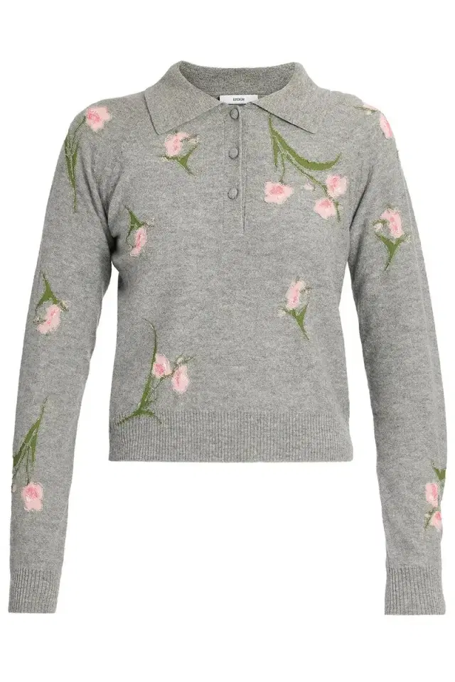 Floral Knit Jumper
