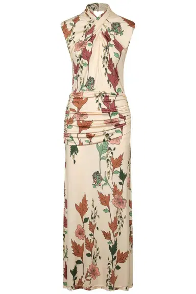 Johanna Ortiz Hibiscus Compass Ankle Dress | Thumbnail 1 Johanna Ortiz Hibiscus Compass Ankle Dress | Thumbnail 1