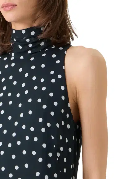 Akris punto Mock Neck Midi Dress | Thumbnail 3