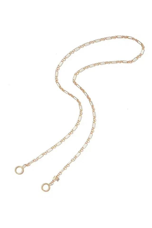 Marla Aaron Old World Chain Necklace - Yellow Gold - 16in