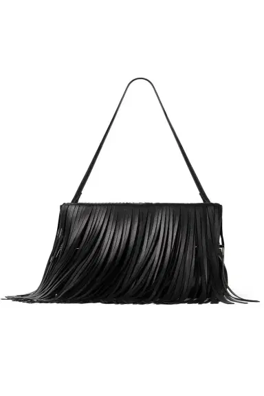 Givenchy Pinch Soft Clutch - Black Fringe | Thumbnail 3 Givenchy Pinch Soft Clutch - Black Fringe | Thumbnail 3