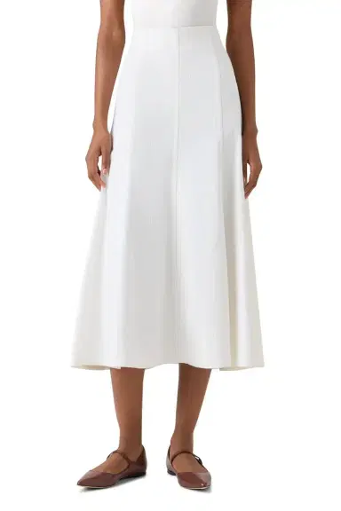 Akris punto Pleated Flare Midi Skirt | Thumbnail 4 Akris punto Pleated Flare Midi Skirt | Thumbnail 4