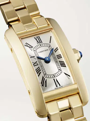 Cartier Tank Américaine 28mm Mini 18-karat Gold Watch | Thumbnail 5 Cartier Tank Américaine 28mm Mini 18-karat Gold Watch | Thumbnail 5