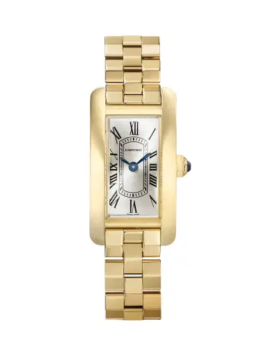 Cartier Tank Américaine 28mm Mini 18-karat Gold Watch | Thumbnail 1 Cartier Tank Américaine 28mm Mini 18-karat Gold Watch | Thumbnail 1