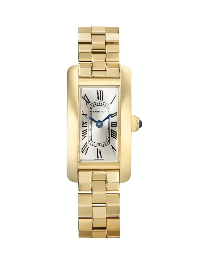 Tank Américaine 28mm Mini 18-karat Gold Watch Tank Américaine 28mm Mini 18-karat Gold Watch