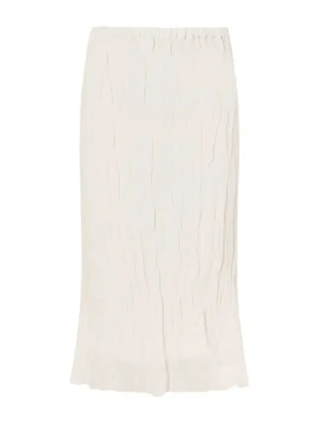 Crinkled Metallic Cotton-blend Midi Skirt