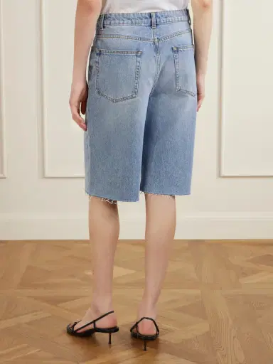 RÓHE Distressed Denim Shorts | Thumbnail 4 RÓHE Distressed Denim Shorts | Thumbnail 4