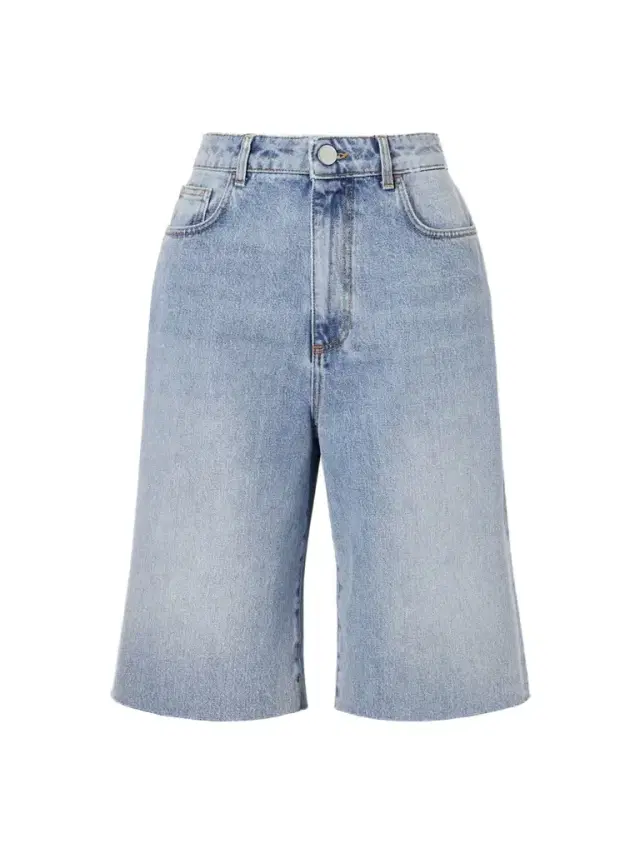 Distressed Denim Shorts