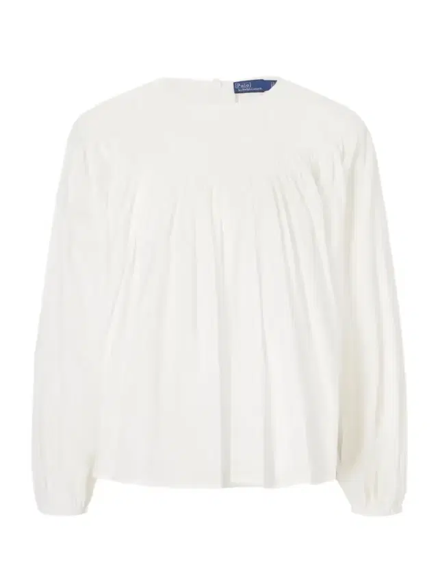 Polo Ralph Lauren Ruched Cotton-poplin Blouse