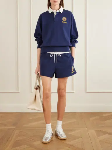 Polo Ralph Lauren + Wimbledon Cotton-jersey Shorts | Thumbnail 2