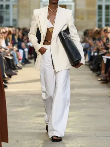 Gabriela Hearst Epona Belted Linen Blazer | Thumbnail 5