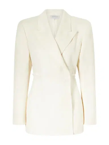 Gabriela Hearst Epona Belted Linen Blazer | Thumbnail 1