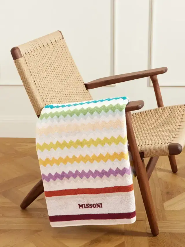 Missoni Home Striped Cotton-terry Towel