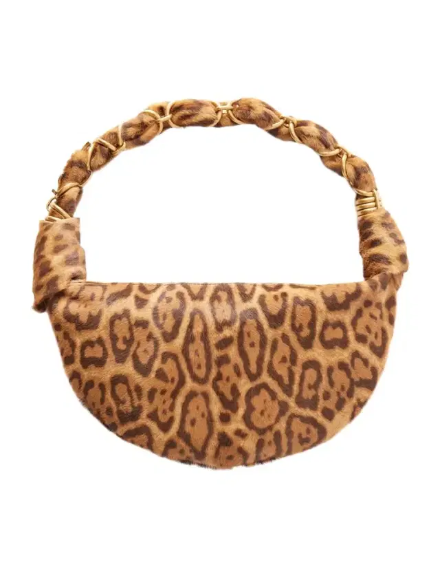 Amalia Mini Leopard-print Calf Hair Shoulder Bag