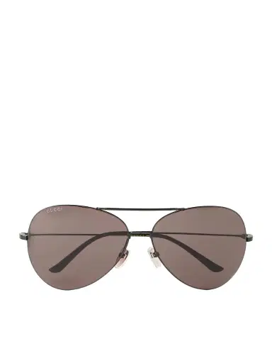 Gucci Eyewear Pilot Aviator-style Metal Sunglasses | Thumbnail 1