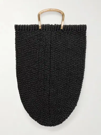 Tory Burch Woven Tote Bag | Thumbnail 4